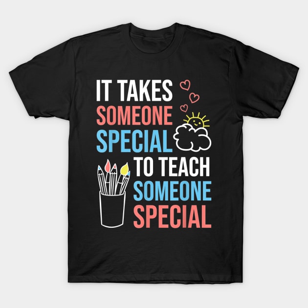 Paraprofessional Special Ed Teacher Parapro Gift Men Women T-Shirt by Kamarn Latin